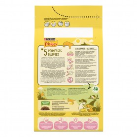 FRISKIES Junior au Poulet, au Lait et Légumes - 1.5 KG - Croquettes pour chaton