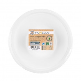 6 BOLS BAGASSE 15CM