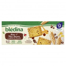 BLEDINA Mon Premier Petit Beurre Pépites de Chocolat 133g dès 12 mois