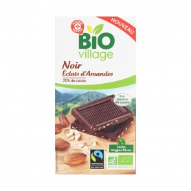 CHOCO NR ECLATS AMANDE BIO MH 100G(1051524)