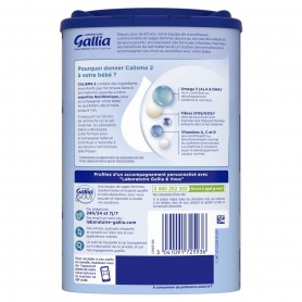 Laboratoire GALLIA CALISMA 2ème âge 830g De 6 à 12 mois