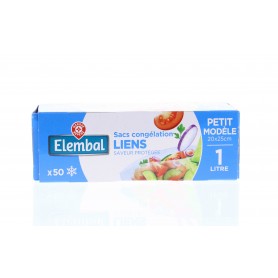 SACS CONGEL LIEN 1L PETIT X50(1049345)