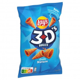 Lay's 3D's Bugles goût nature 85 g