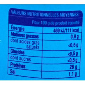 Thon au naturel - PECHEURS DE FRANCE - 185g