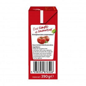 PANZANI SCE TOMAPIZZA TOMATES () ORIGAN 390G