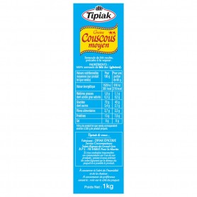 COUSCOUS MOYEN 1KG TIPIAK