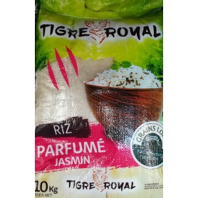 Riz parfumé jasmin - TIGRE ROYAL - 10kg