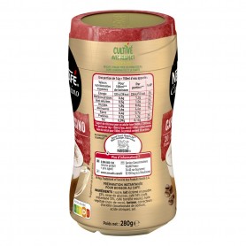NESCAFE Cappuccino, Café soluble, Boîte de 280g