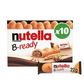 Biscuits Nutella B-ready x10 gaufrettes fourrés - 220g