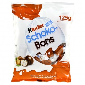 Bonbons Kinder Schokobons Chocolat au lait - 125G