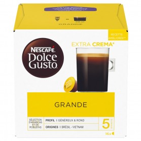 Capsules NESCAFE DOLCE GUSTO Grande 16 Capsules 136g