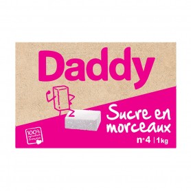 DADDY SUCRES EN MORCEAUX N4 1 KG GAMME COURANTS 