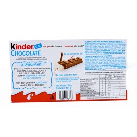 Chocolat - KINDER - 100g