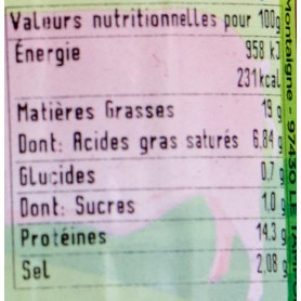 Saucisson à l'ail fumé - MAK YUEN - 400g