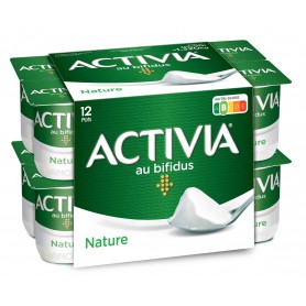 Yaourt nature x12 - ACTIVIA - 1,32kg