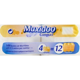Papier toilette - MAXIDOO - x4