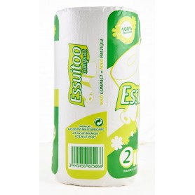 Essuie-tout compact - Essuietoo - 2 rouleaux
