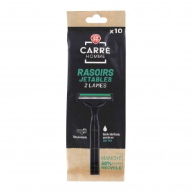 RASOIRS JETABLES 2LAMES X10(1067052)
