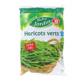 HARICOTS VERTS EXTRA FINS 1KG(1058525)