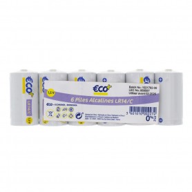 PILES ALCA LR14 - C X6 ECO+ PAV