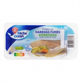 FILETS HARENGS HUILE AROMATES 200G(1001175)