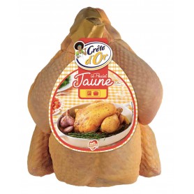Poulet jaune - CRETE D'OR - 2,4kg