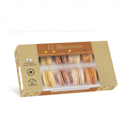Macarons 'Fruités' x12 154g