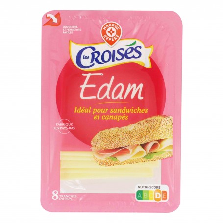 TRANCHETTES D'EDAM 24%MG 200G(1044307)