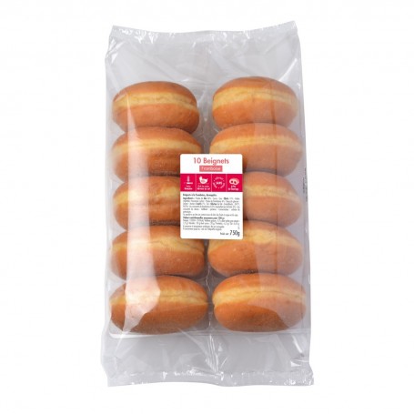 Beignet à la framboise x10 750g