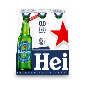 Bière sans alcool - HEINEKEN 0 - 6x25cl