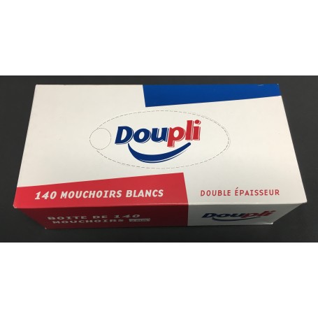 Mouchoirs 2 épaisseurs x150 - DOUPLI