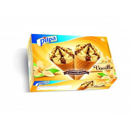 Cone Vanille X6 - PILPA - 432g