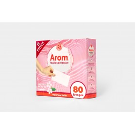 Feuille de lessive fleurs de cerisier - AROM - x40