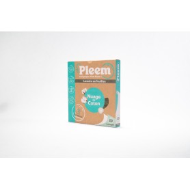 Lessive en feuille Nuage de coton - PLEEM - x20