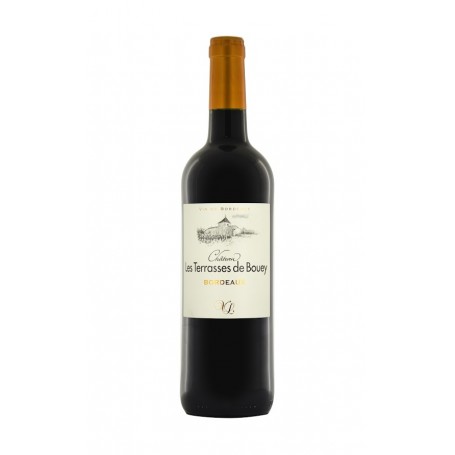 Vin Bordeaux - LES TERRASSES DE BOUEY - 75cl