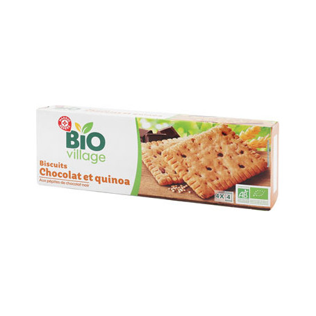 BISCUIT PEPCHOCO QUINOA BIO 160G(1029699)