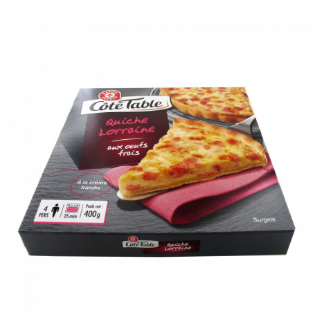 QUICHE LORRAINE 400G SURGELEE(1065978)