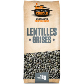 Lentilles grises - EN MODE CREOLE - 1kg