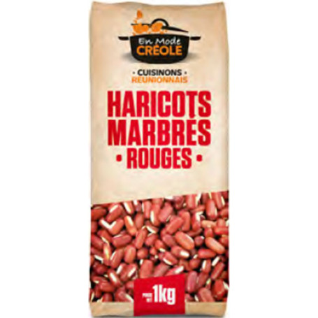 Haricots marbrés rouge - EN MODE CREOLE - 1kg