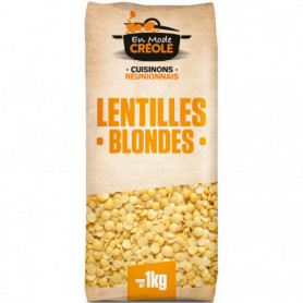 Lentilles blondes - CUISINONS REUNIONNAIS - 1kg
