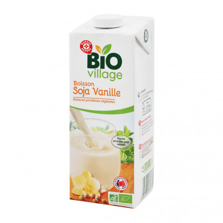BOISSON AU SOJA VANILLE BIO 1L(1059028)