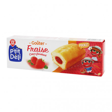 GATEAUX FOURRAGE FRAISE 196G(1034139)