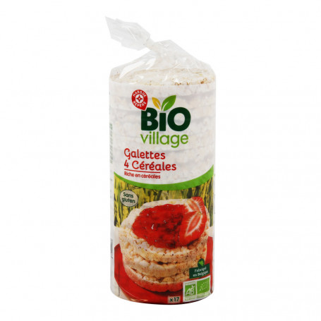 GALETTES 4 CEREALES BIO 130G(1068650)