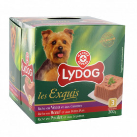 BARQUETTES VIANDE/LEGUMES 3X300 GR(1003642)