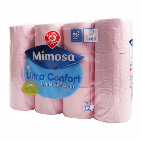 PH ROSE X 12 - 3 PLIS(1069062)