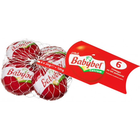 Mini babybels x6 - BABYBEL - 120g