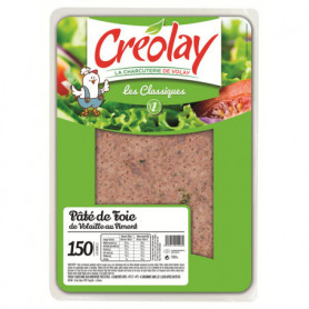 Pâté de foie de volaille au piment - CREOLAY - 150g