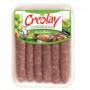 Chipolatas volaille nature x6 - CREOLAY - 265G