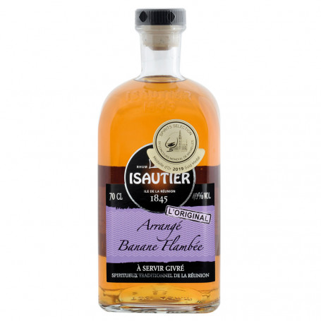 ARRANGE BANANE FLAMBEE 40 70CL ISAUTIER