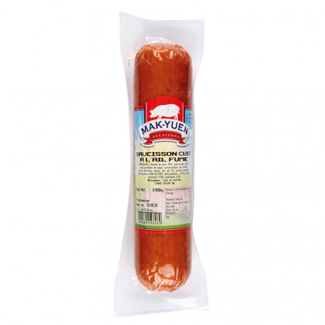 Saucisson à l'ail fumé - MAK YUEN - 400g